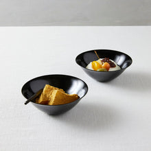 画像をギャラリービューアに読み込む, 後藤睦 葉反鉢4.5寸黒漆
