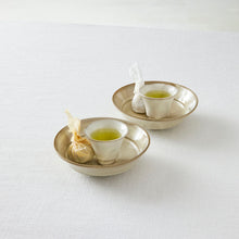 画像をギャラリービューアに読み込む, 荒賀文成 ヒビ粉引き取り皿
