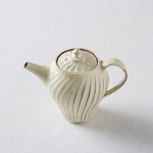 画像をギャラリービューアに読み込む, 後藤義国 縞ティーポット　
