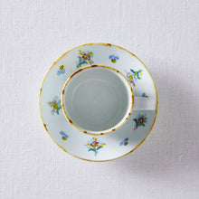 画像をギャラリービューアに読み込む, TATA pottery studio(田中大輝) 絵付扇花紋ソーサー
