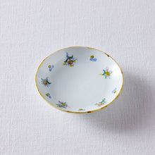 画像をギャラリービューアに読み込む, TATA pottery studio(田中大輝) 絵付扇花紋ソーサー
