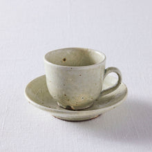 画像をギャラリービューアに読み込む, 【器のギフト】ホッとする時間を。粉引のカップ&amp;ソーサー
