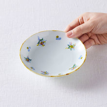 画像をギャラリービューアに読み込む, TATA pottery studio(田中大輝) 絵付扇花紋ソーサー
