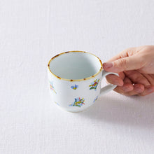 画像をギャラリービューアに読み込む, TATA pottery studio(田中大輝) 絵付扇花紋カップ
