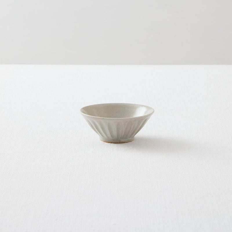 齋藤有希子 白釉鎬茶杯