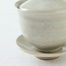 画像をギャラリービューアに読み込む, 齋藤有希子 牡丹唐草蓋碗
