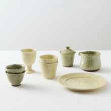 画像をギャラリービューアに読み込む, 酒匂ふみ 灰白花湯呑
