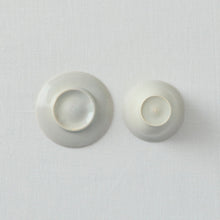 画像をギャラリービューアに読み込む, 北井里佳 白土茶杯+茶托
