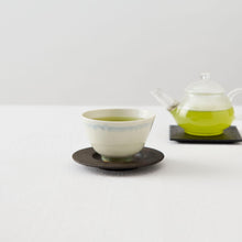 画像をギャラリービューアに読み込む, 稲村真耶 月光釉茶杯

