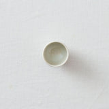 タナカシゲオ 白瓷高台面取鎬坏（約20ml） 6