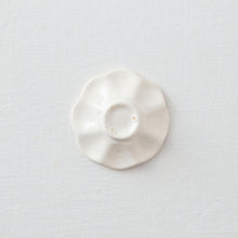 画像をギャラリービューアに読み込む, タナカシゲオ 白釉リブ小鉢
