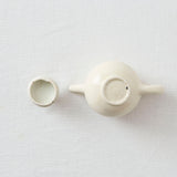 タナカシゲオ 白瓷丸茶壺 6