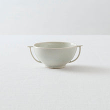 画像をギャラリービューアに読み込む, タナカシゲオ 白瓷耳盃（約50ml）
