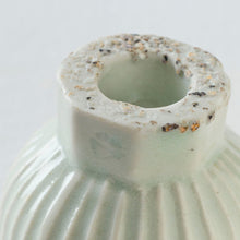 画像をギャラリービューアに読み込む, タナカシゲオ 白瓷高台面取鎬盃（約60ml）
