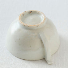 画像をギャラリービューアに読み込む, タナカシゲオ 白瓷耳坏（約20ml）
