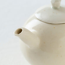 画像をギャラリービューアに読み込む, タナカシゲオ 白瓷丸茶壺
