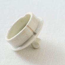 画像をギャラリービューアに読み込む, タナカシゲオ 白瓷丸茶壺
