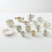 画像をギャラリービューアに読み込む, タナカシゲオ 白瓷耳盃（約50ml）
