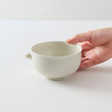 画像をギャラリービューアに読み込む, タナカシゲオ 白瓷丸片口
