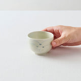 タナカシゲオ 青花秋草文盃（約70ml） 10