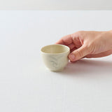 タナカシゲオ 青花秋草文坏（約40ml） 10