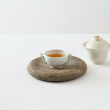 画像をギャラリービューアに読み込む, タナカシゲオ 白瓷耳坏（約20ml）
