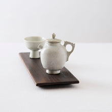 画像をギャラリービューアに読み込む, タナカシゲオ 堅手縦茶壷
