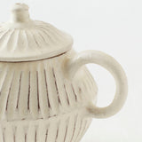 後藤義国 縞茶壺 10