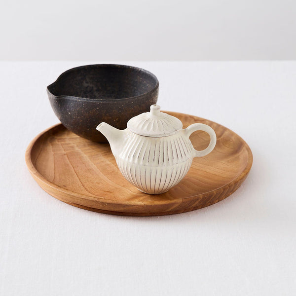 後藤義国 縞茶壺