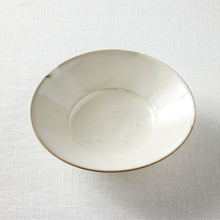 画像をギャラリービューアに読み込む, 荒賀文成 粉引き6寸つば皿
