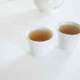 安齋新・厚子 白磁ねじり杯 5