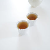 安齋新・厚子 白磁ねじり杯 4