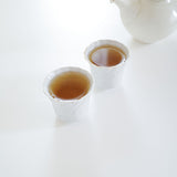 安齋新・厚子 白磁ねじり杯 7