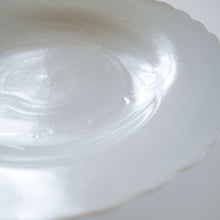 画像をギャラリービューアに読み込む, 安齋新・厚子 白磁菊花皿
