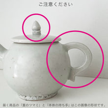 画像をギャラリービューアに読み込む, タナカシゲオ 白瓷丸茶壺
