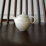 後藤義国 縞茶壺 14