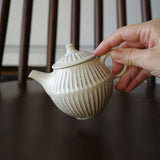 後藤義国 縞茶壺 17