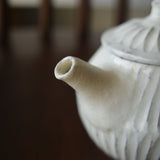 後藤義国 縞茶壺 18