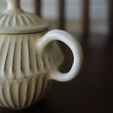 後藤義国 縞茶壺 19