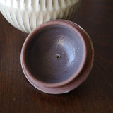 後藤義国 縞茶壺 24