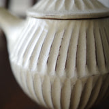 後藤義国 縞茶壺 21