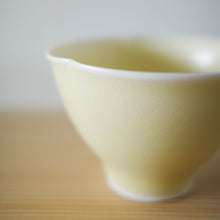 画像をギャラリービューアに読み込む, 村田匠也 黄釉茶杯
